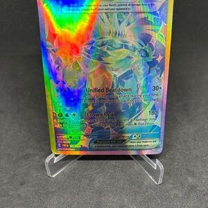 Blue and Yellow Pokémon Card